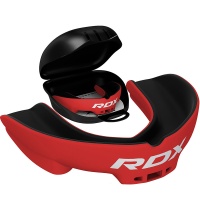 Капа RDX Junior 1-челюст. Single черн/красн. (бокс) (арт. GGS-3GRJ)