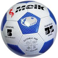 Мяч футбольный "Meik-3009" 3-слоя PVC 1.6, 300 гр, машинная сшивка R18022