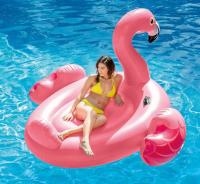 Надувной плот "FLAMINGO RIDE-ON" 142х137х97 см INTEX 57558NP