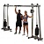 Кроссовер Body-Solid GDCC250 с двумя весовыми стеками по 72,5 кг