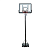 Баскетбольная стойка UNIX Line B-Stand 44"x30" R45 H135-305cm